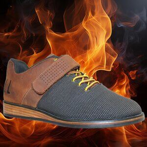 Nobull Power Performance Smokey Black Oiled Coffee Brown Leather, Size 6…